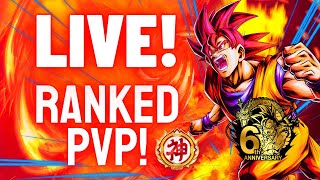 6 DAYS LEFT UNTIL ANNIVERSARY!!! PVP GRINDING COME AND VIBE OUT!!! (dragon ball legends)