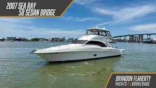 2007 58 Sea Ray Sedan Bridge 2007 58 Sea Ray Sedan Bridge