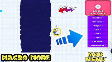 AGARIO UPDATE !! NEW MACRO MODE ???*NO HACK* (AGAR.IO MOBILE)