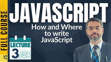 JavaScript-college 3 | JavaScript-uitvoer | Waar JavaScript-code schrijven?