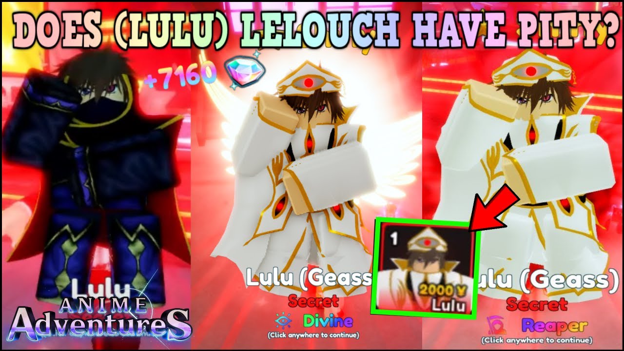 Lulu Lelouch Lamperouge  Anime Adventures Wiki  Fandom