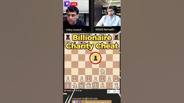 Billionaire Caught CHEATING in Charity Chess Match! #shorts #gaming #cheat