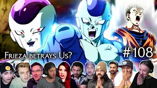 FRIEZA ELIMINATES FROST!!🥶🔥ZENO ERASE HIM?! REACTION MASHUP🐲Dragon Ball Super Episode 108 (ドラゴンボール)