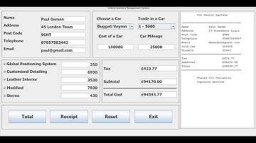 How to Create Inventory Management System for Vehicle in Java Eclipse - Tutorial 3 of 3