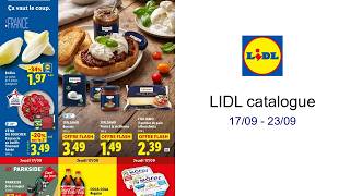 LIDL catalogue 17/09 - 23/09