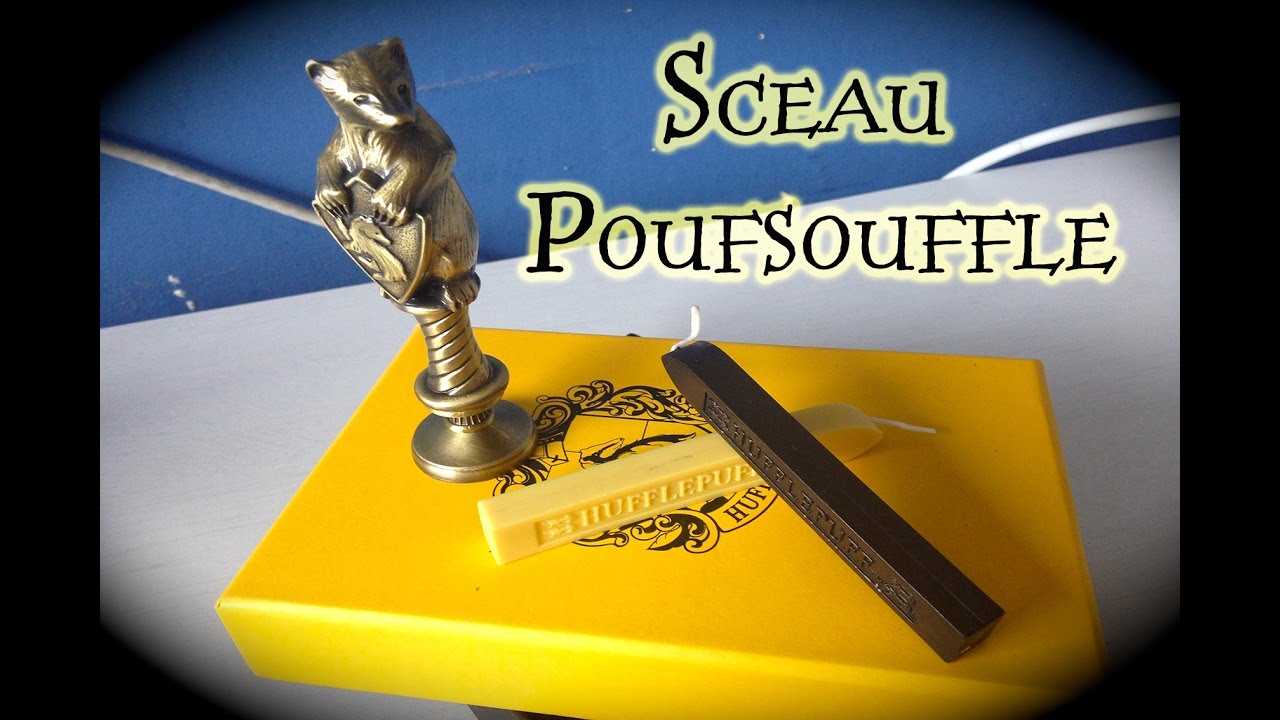 Sceau Poufsouffle (Noble collection) YouTube