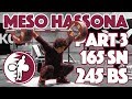 Meso Hassona Part 3/3 (165kg Snatch + 245kg Back Squat + 225kg Front Squat) 2017 WWC [4k60]