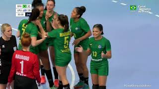 MUNDIAL SUB-18 DE HANDEBOL FEMININO 2022 - Brasil 31 x 18 Uruguai - Melhores Momentos