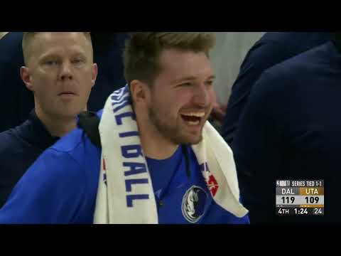 Luka Is Loving Spencer Dinwiddie Game 👏