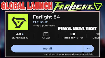 Farlight 84 Mobile Pre-Download LIVE! | Global Release Date + Android/iOS System Requirements