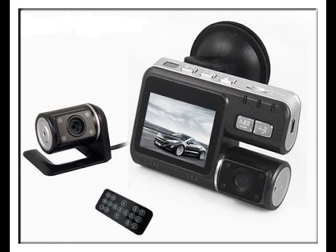 Лучший китайский видеорегистратор 1080p full hd dvr с двумя камерами из ...