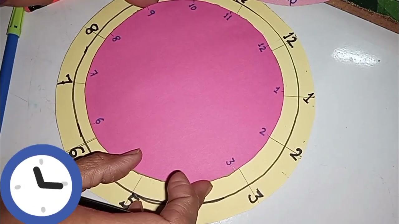 Analog with digital clock,#TLM Maths project, how to make a digital ...