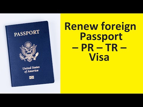 Video: Hoe Een Buitenlands Paspoort Te Vernieuwen?