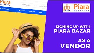 Signing Up with Piara Bazar Inc.  as a Vendor screenshot 3