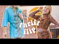 THRIFT FLIP | some colorful extreme diy clothing transformations ~ making 2 piece sets | WELL-LOVED
