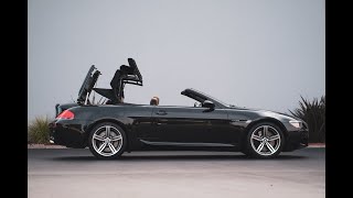 36k-Mile 2007 BMW M6 Convertible Top Operation @bringatrailer