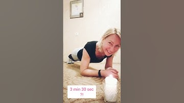 Challenge☆plank☆Day 12☆3 min 30 sec🎁