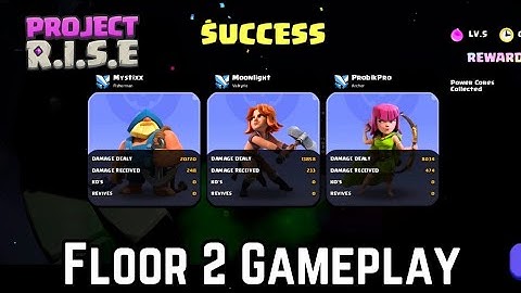 Project R.I.S.E Floor 2 Gameplay| Forgotten Fortress Gameplay in Android 🔥🔥