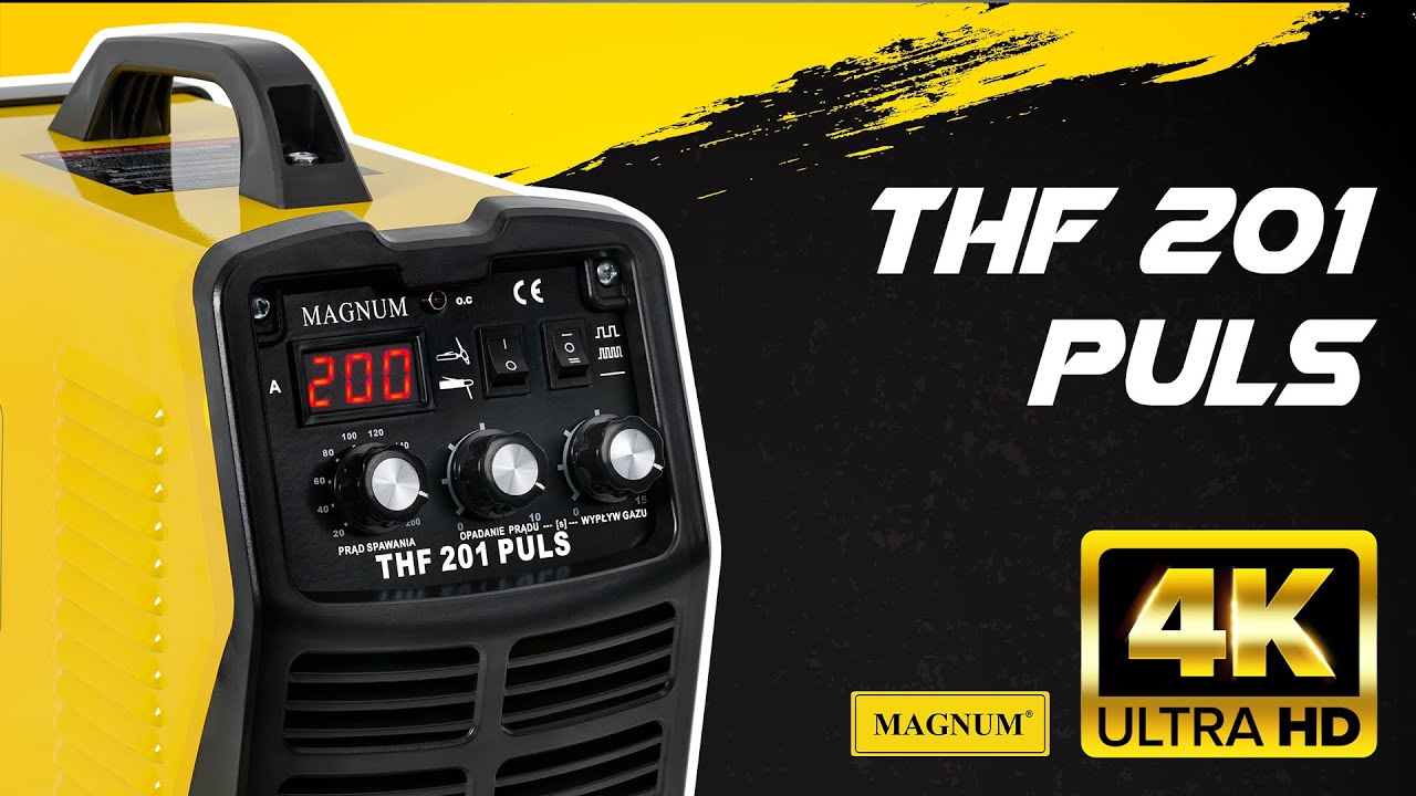 Spawarka Magnum TIG THF 201 Puls Digital - zestaw