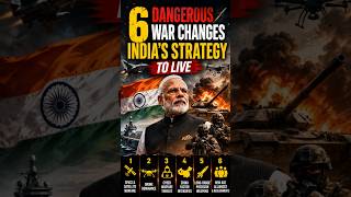 6 Dangerous wars That Changed India's Foreign Policy Forever!! #shorts, #trendingshorts