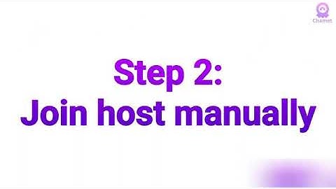 Bind Host In Chamet Agency | How To Join Host In Chamet Agnecy | Chamet Host