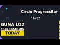 Guna UI2 Circle ProgressBar Part 2