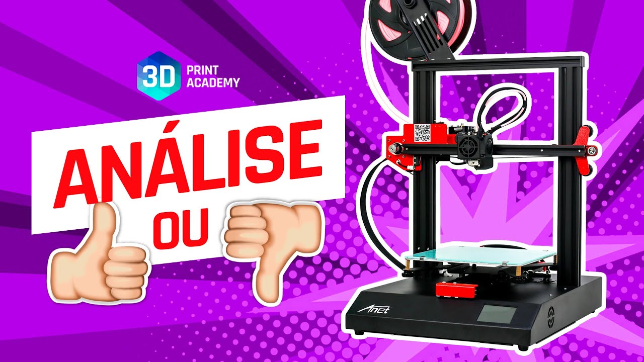 REVIEW SINCERÃO: Impressora 3D ANET ET4 - YouTube