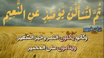 ثُمَّ لَتُسْأَلُنَّ يَوْمَئِذٍ عَنِ النَّعِيمِ﴾#ياسر_الدوسري#سورة_التكاثر#حالات واتس اب قران#واتس اب