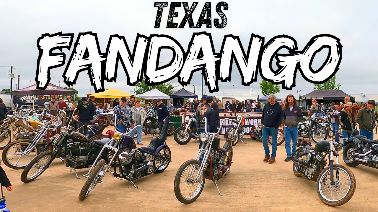 Винтажные мотоциклы, чопперы и обмен в Фредериксберге, Техас | Texas Fandango 2025
