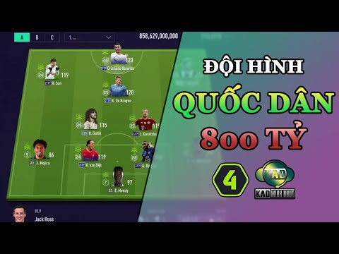 Video Đội hình FO4 | Trải nghiệm TEAM QUỐC DÂN trị giá 800... - youtube