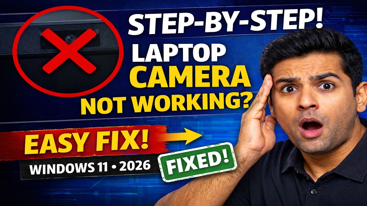 Fix Camera Not Working on Windows 11 (Step-by-Step) - YouTube