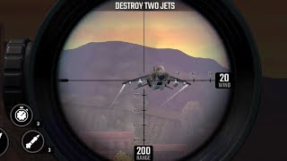 War Sniper Z6 Boss 5 General Hawk Destroy Two Jets