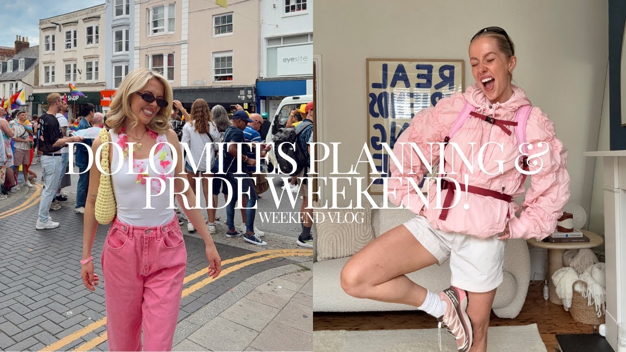DOLOMITES VINTED FINDS & OUTFIT IDEAS & BRIGHTON PRIDE AND A SLOW SUNDAY! WEEKEND VLOG | India Moon