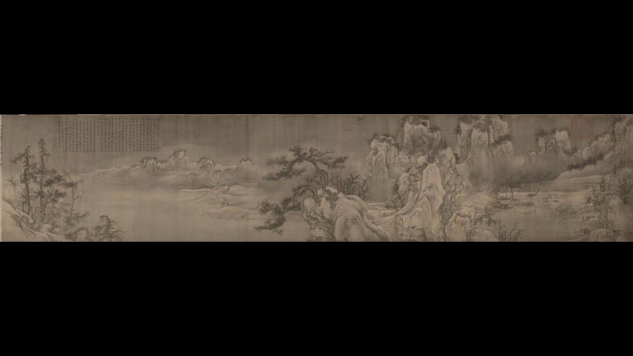 艺术赏鉴:宋王诜渔村小雪图卷高清国画原作细节欣赏宋画水墨山水- YouTube 艺术赏鉴:宋王诜渔村小雪图卷高清国画原作细节欣赏宋画水墨山水- YouTube