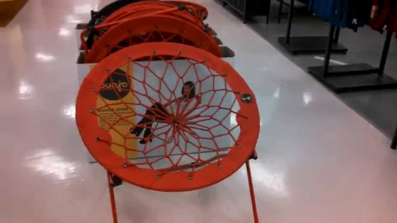 orange bungee chair