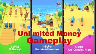 "Camping Land" - All Levels Gameplay Android  - Create Your Own Camping Resort! (Android, ios) screenshot 1