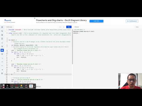 Tutorial C++ - Perkalian Matriks 3x3 dengan Menampilkan Proses