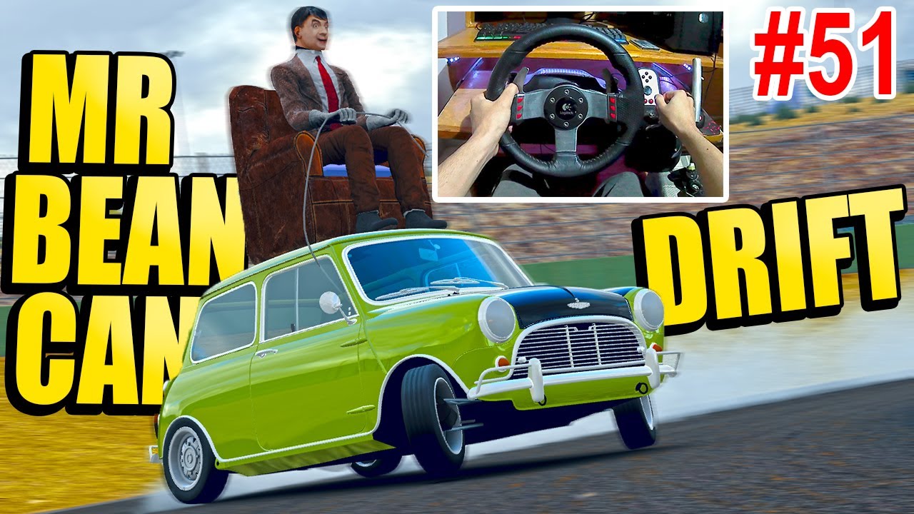 Mr BEAN CAN DRIFT THE MINI COOPER! | CRAZY MOD - Assetto Corsa W ...
