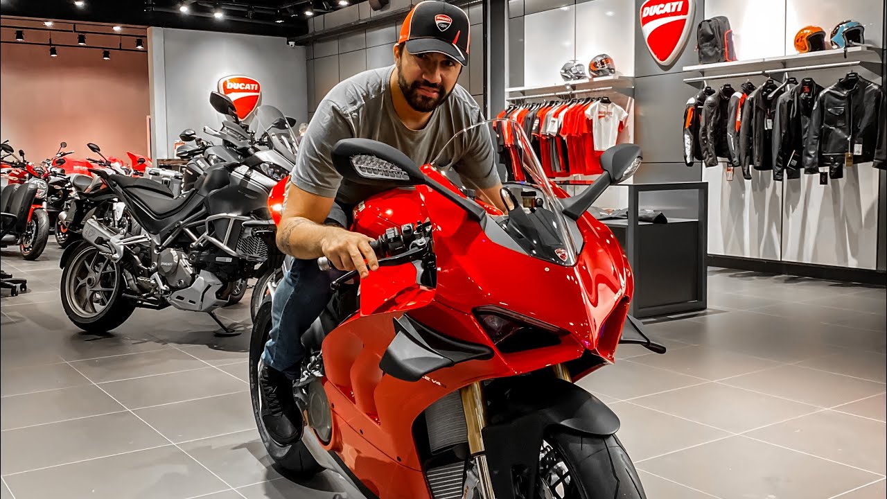 ACHEI A DUCATI V4S A PRONTA ENTREGA EM OUTRA LOJA 👀