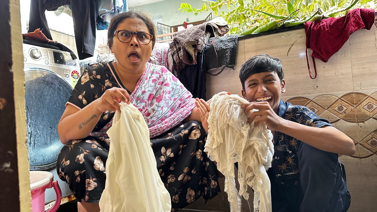 Kapde Dhote Dhote Kirak Khala Ka Blast 🤣   Kirak Khala Latest Home Vlog Non Stop Comedy 2026 Hyd...!