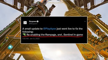 sentinel and rampage are back - rampage nerf