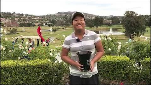 Angela Liu - 2017 Toyota Tour Cup Champion