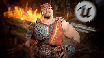 Shadow Fight 4 Arena: Unreal Engine 5 Scene Test