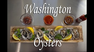 Washington State Oysters on the Half Shell