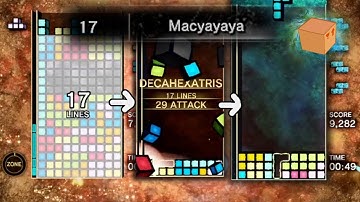 Tetris Effect Connected: 17 Line Zone into Double Perfect Clear vs. Top 20 Worldwide!