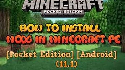 How to Install Mods In Minecraft Pocket Edition Version 0.14.0 For FREE!!!