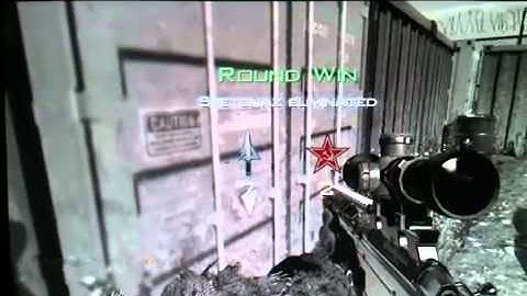 My first trick shot in mw3