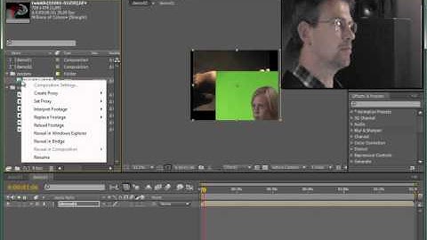Adobe After Effects tutorial 04 - importing image sequences