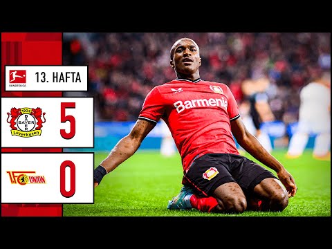 Bayer Leverkusen 5-0 Union Berlin MAÇ ÖZETİ | Bundesliga - 2022/23