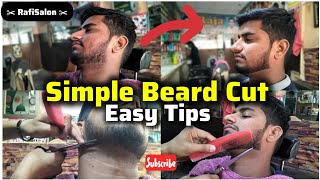 Simple Beard Cut Full Tutorial Video Easy Tips Step By Step Tutorial Video 🔥✂️